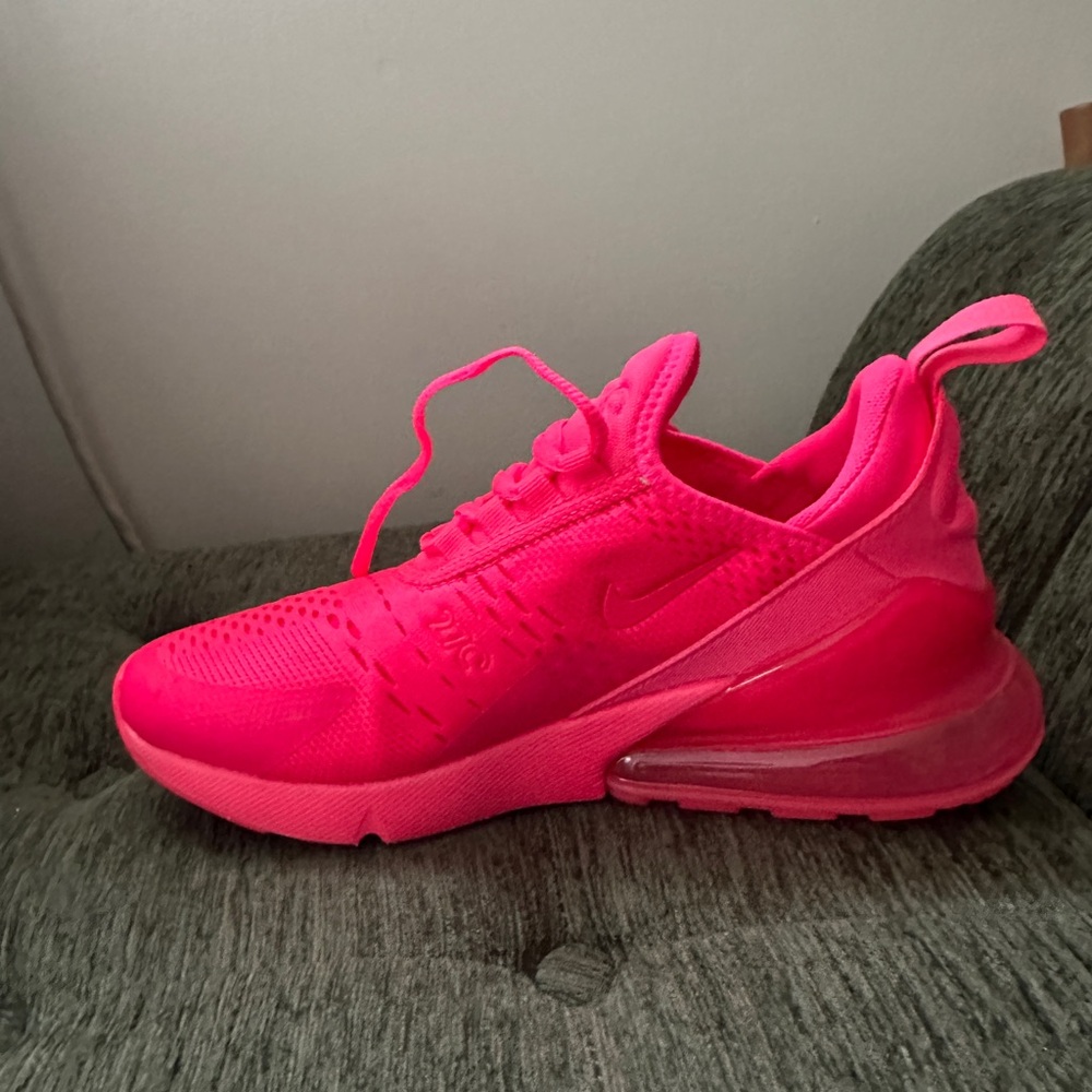 Nike Women's Sneakers in Bright Pink - Picture 3 of 4